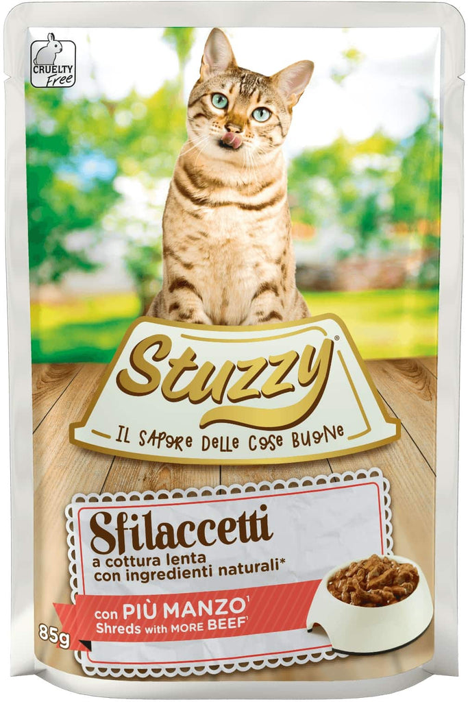 STUZZY Sfilacetti Plic hrana umeda pentru pisici, cu Vita 85g
