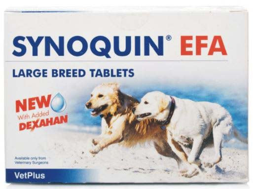 SYNOQUIN EFA (VetPlus) Large breed Supliment nutritiv articulaţii 30cp - Maxi-Pet.ro