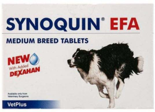 SYNOQUIN EFA (VetPlus) Medium breed Supliment nutritiv articulatii 30cp