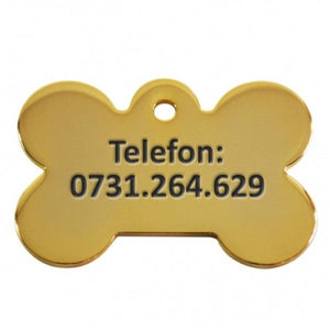 Medalion pentru caini Os Gold Imac S - Animax