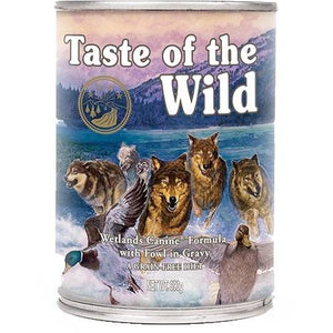 TASTE OF THE WILD Wetlands cu Rata 390g