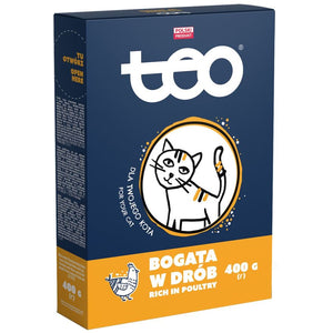 TEO Hrana uscata pentru pisici, cu Pasare 400g