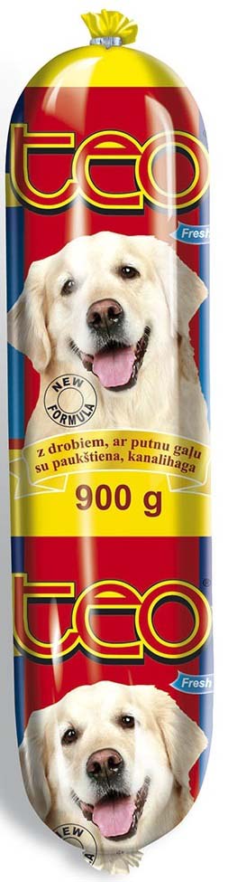 TEO Salam pentru câini, cu Pui  900g - Maxi-Pet.ro