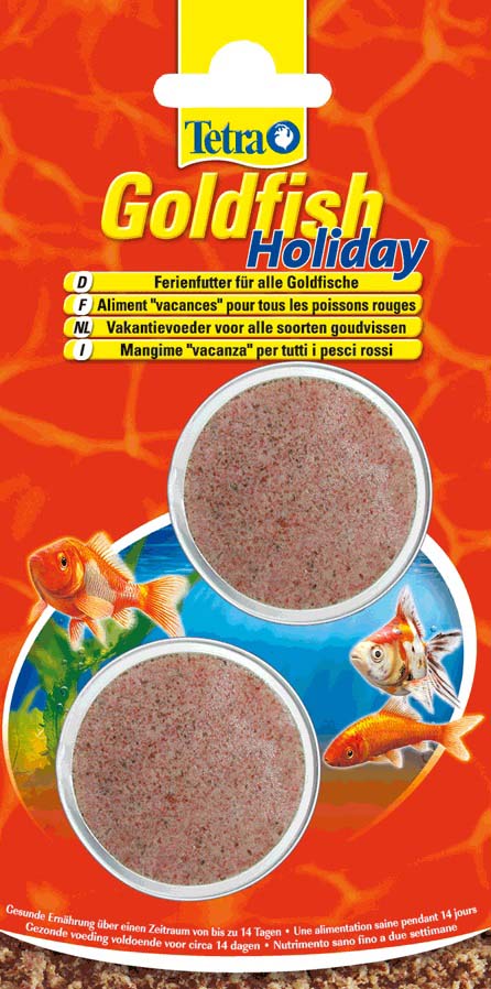 TETRA Goldfish Holiday Hrana pentru carasi aurii pentru 14 zile, 2x12g