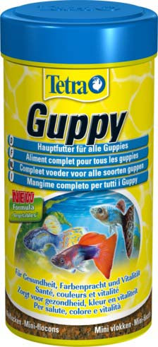 TETRA Guppy Hrana sub forma de fulgi pentru pesti Guppy 100ml