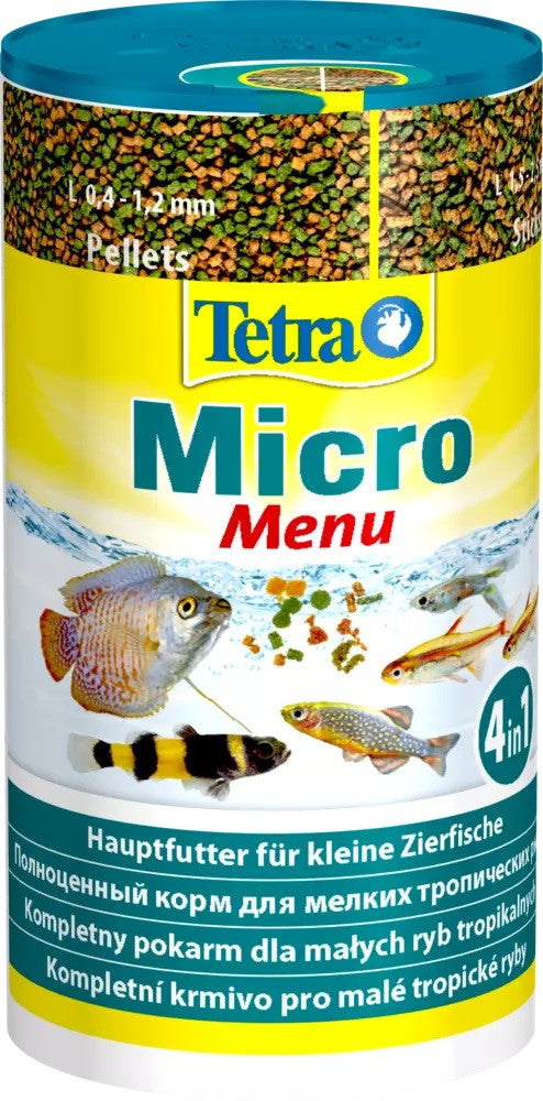 TETRA Micro Menu Hrana Meniu Mix pentru pestii ornamentali mici 100ml