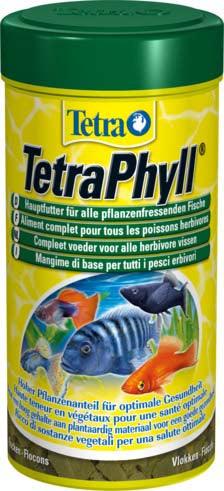 TETRA Phyll Hrana sub forma de fulgi pentru pesti ornamentali ierbivori 100ml
