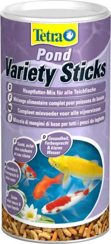 TETRA Pond Variety Sticks Hrana pelete pentru vitalitatea pestilor de iaz 1L