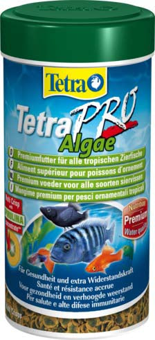 TETRA PRO Algae Multi-Crisps Hrana premium cu Spirulina pentru pesti tropicali