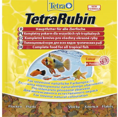 TETRA Rubin Flakes Plic hrana pentru pesti, pentru intensificarea culorii 12g