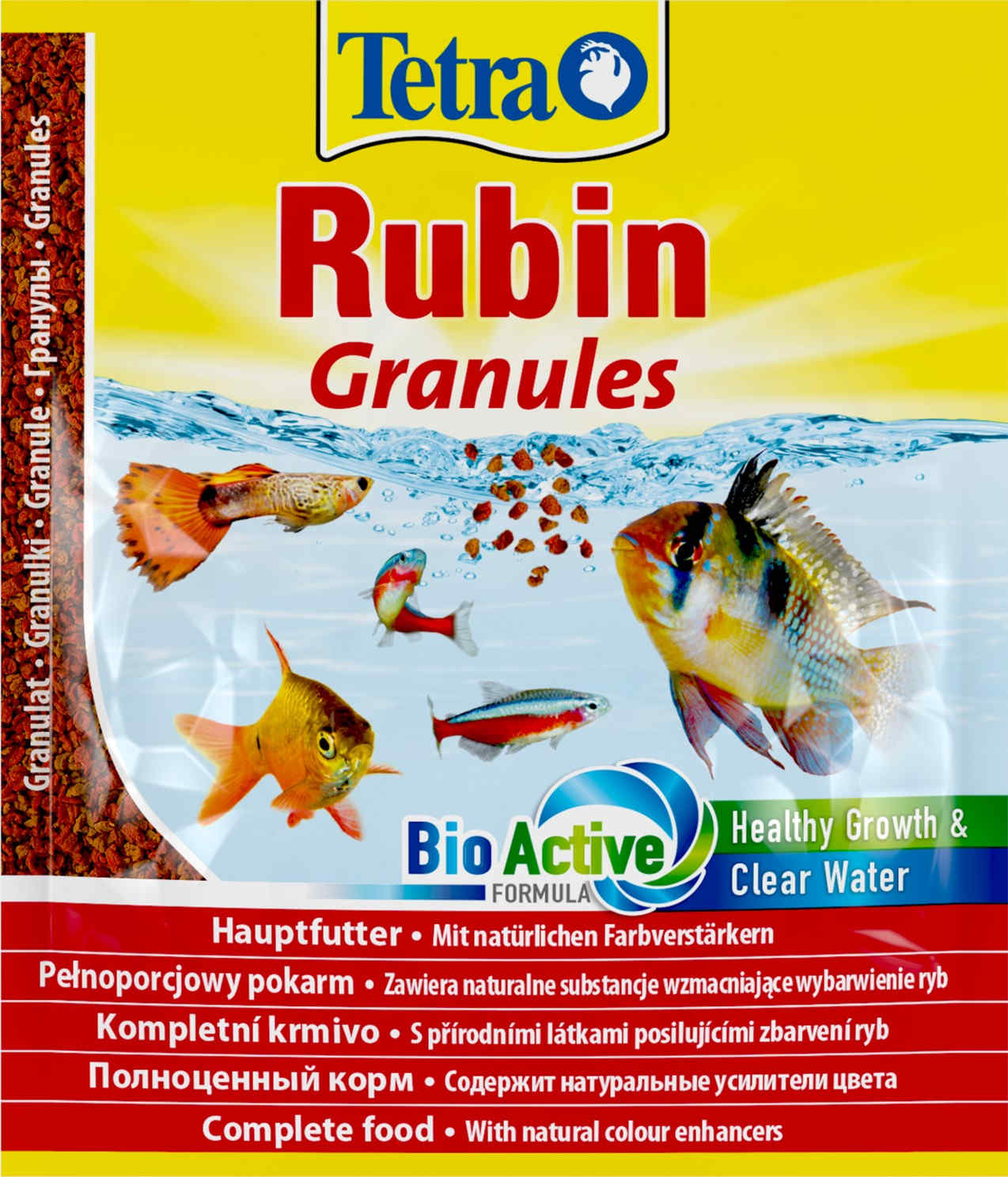 TETRA Rubin Plic hrana granulata pentru pesti, pentru intensificarea culorii 15g