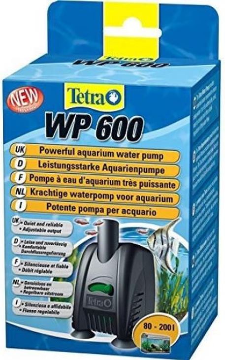 TETRA WP 600 Pompa submersibila pentru acvarii cu volum cuprins intre 80-200L