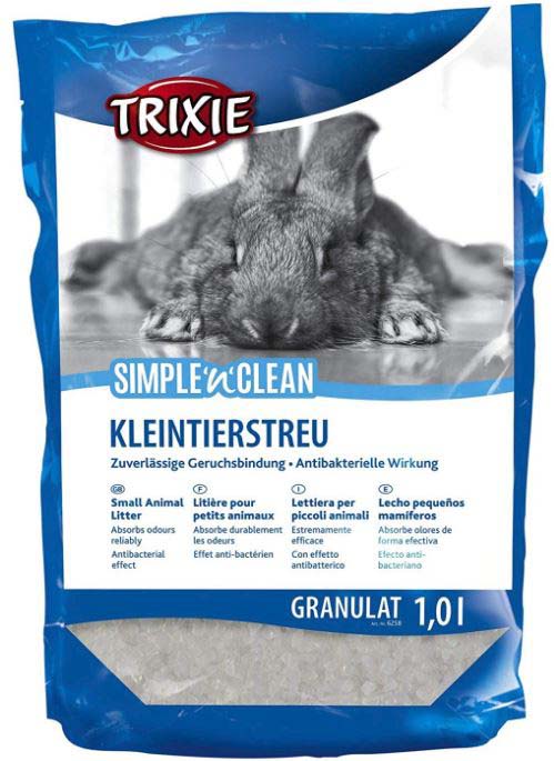 TRIXIE Nisip silicat pentru litiera rozătoarelor Simple'n'Clean granule 1L - Maxi-Pet.ro