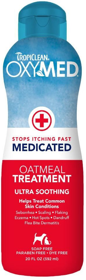 TROPICLEAN Balsam pentru caini si pisici anti-mancarime Oxy-Med, 355ml