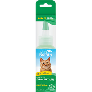 TROPICLEAN Gel dentar fara periaj pentru pisici Fresh Breat, 59ml