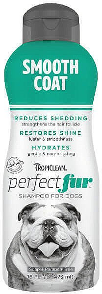 TROPICLEAN Sampon pentru caini Perfect Fur Smooth Coat, 473ml