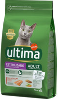 ULTIMA Hrană uscată pentru  pisici Sterilizate, cu Somon 1,5kg
