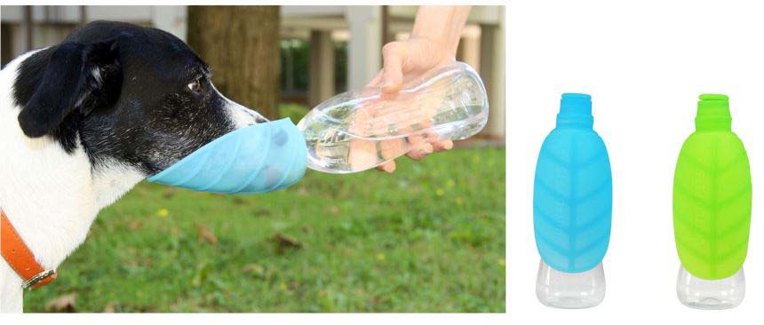 UNITED PETS Adapator Leaf portabil din silicon, 500ml, diverse culori