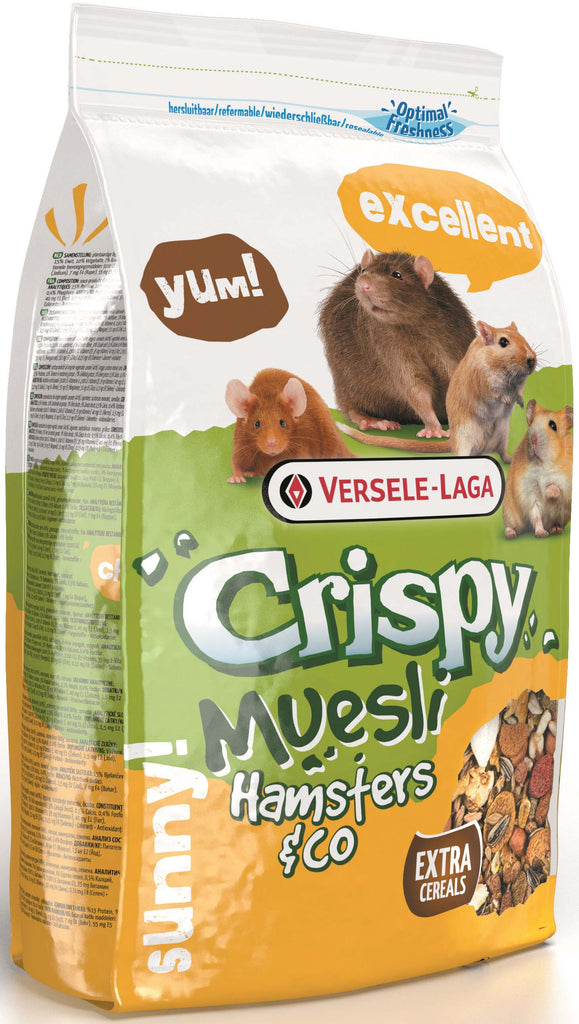 VERSELE-LAGA Crispy Muesli Hrană pentru hamsteri - Maxi-Pet.ro
