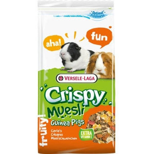 VERSELE-LAGA Crispy Muesli Hrana pentru porcusori de Guineea 400g 