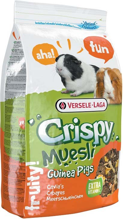 VERSELE-LAGA Crispy Muesli Hrana pentru porcusori de Guineea