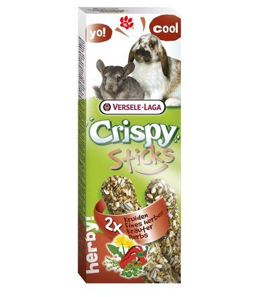 VERSELE-LAGA Crispy Sticks pt iepuri si sinsila Ierburi, 2bucati, 110g