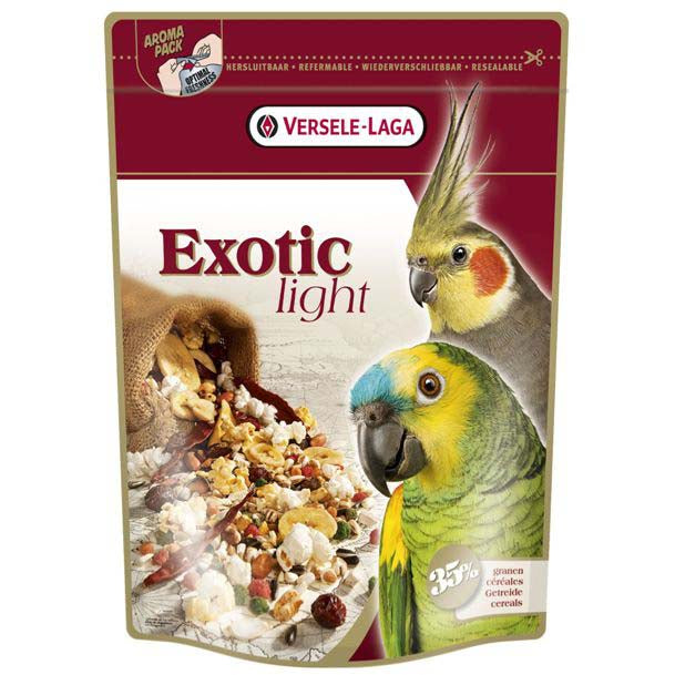 VERSELE-LAGA Exotic Light Hrana pentru papagali mari Cereale 750g