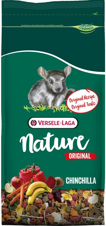 VERSELE-LAGA Nature Original Chinchilla Hrană pentru şinşila 750g - Maxi-Pet.ro