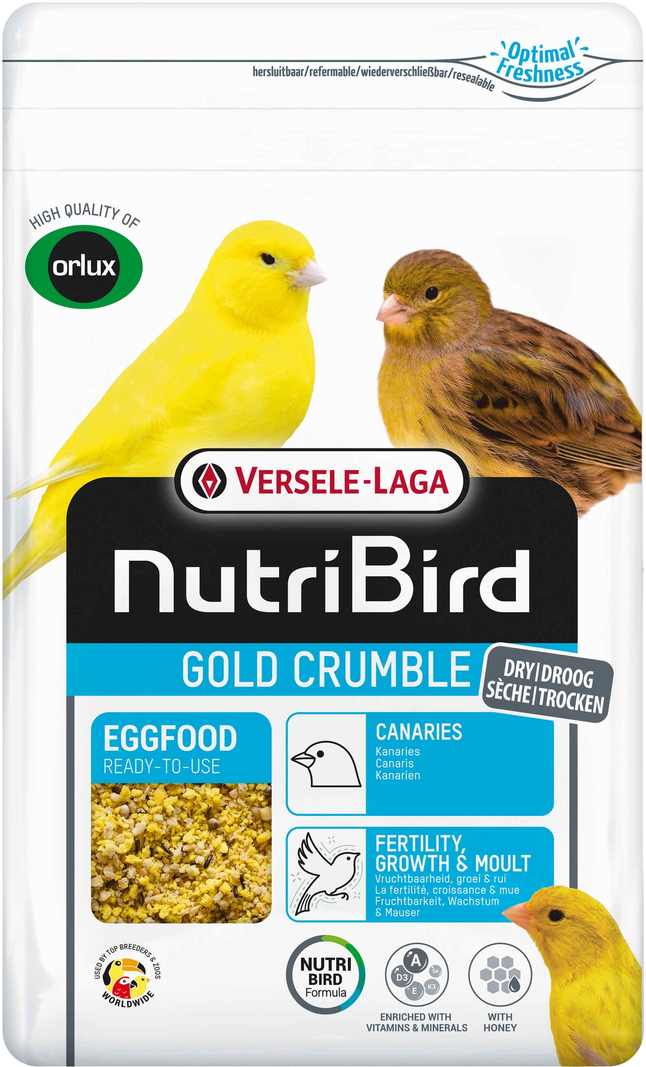 VERSELE-LAGA NUTRIBIRD Hrana cu ou pentru canari 1kg