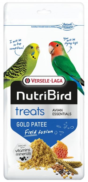 VERSELE-LAGA NUTRIBIRD Patee Gold Field Hrana pe baza de ou si miere 250g