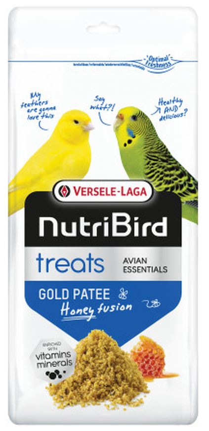 VERSELE-LAGA NUTRIBIRD Patee Gold Yellow Hrana pe baza de ou si miere 250g