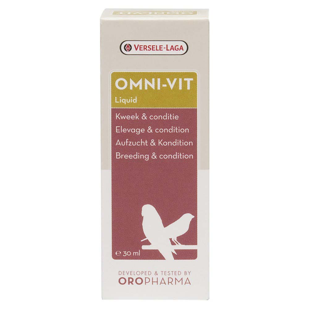 VERSELE-LAGA Oropharma Omni-Vit Liquid vitamine pt reproducţie şi fitness 30ml - Maxi-Pet.ro