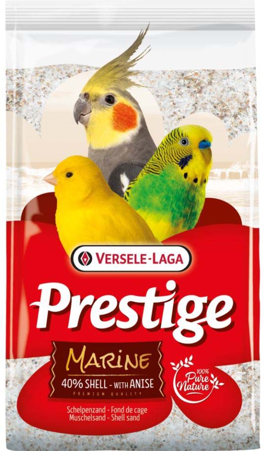 VERSELE-LAGA Prestige Shell Marine Nisip igienic pentru papagali 5kg - Maxi-Pet.ro