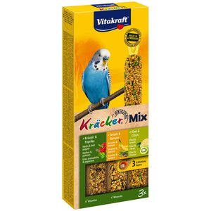 VITAKRAFT Baton pentru perusi, cu Susan-Banane, Ierburi si Kiwi 3 bucati, 90g