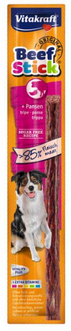 VITAKRAFT Delicatese pentru câini Beef-Stick cu Burtă de Vită 1 bucată, 12g - Maxi-Pet.ro