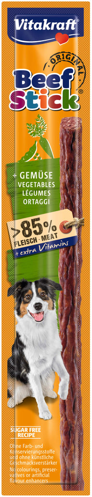 VITAKRAFT Delicatese pentru câini Beef-Stick cu Legume 1 bucată, 12g - Maxi-Pet.ro