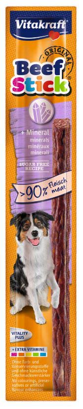 VITAKRAFT Delicatese pentru câini Beef-Stick cu Minerale 1 bucată, 12g - Maxi-Pet.ro