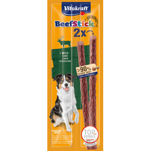 VITAKRAFT Delicatese pentru caini Beef Stick cu Vanat 2 bucati, 24g
