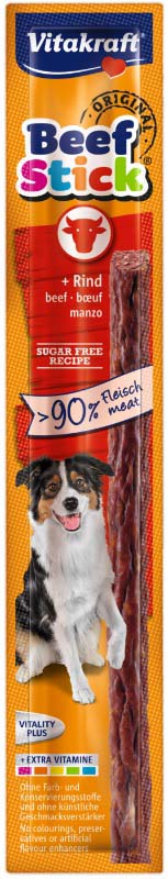 VITAKRAFT Delicatese pentru caini Beef Stick cu Vita, 1 bucata, 12g