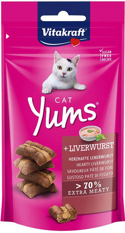 VITAKRAFT Delicatese pentru pisici Cat Yums cu Ficat