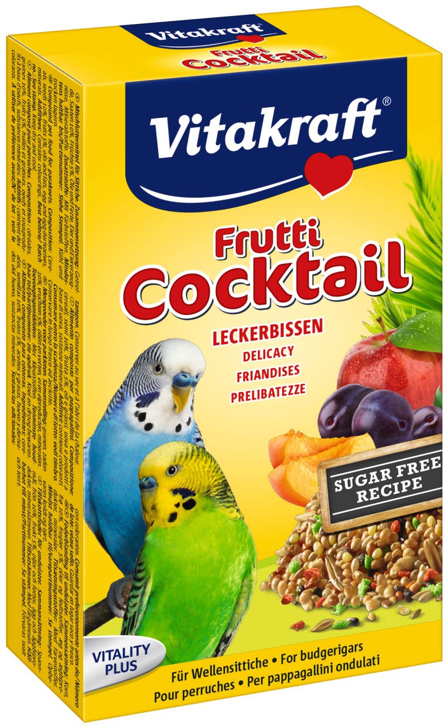 VITAKRAFT Frutti Cocktail cu Fructe, pentru perusi 200g