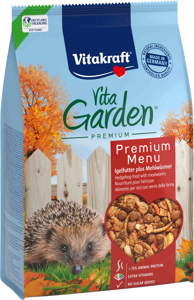 VITAKRAFT Menu Premium Hrana completa pentru Arici 600g 