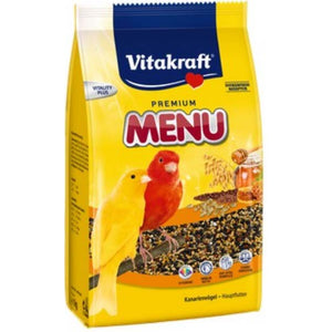 VITAKRAFT Menu VITAL cu Ierburi, Hrana completa pentru Canari 500g