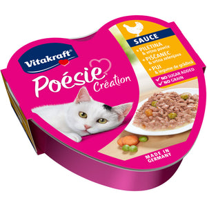 VITAKRAFT Poesie Creation Bol pentru pisici, cu Pui si Legume 85g