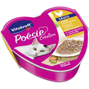 VITAKRAFT Poesie Creation Bol pentru pisici, cu Pui si Legume 85g