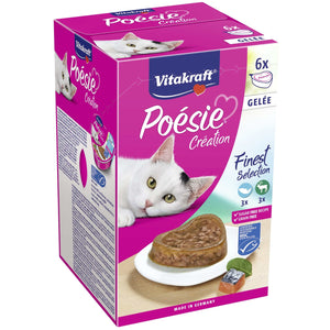 VITAKRAFT Poesie Multipack Gelee Bol ptr pisici in Aspic, pachet 6x85g