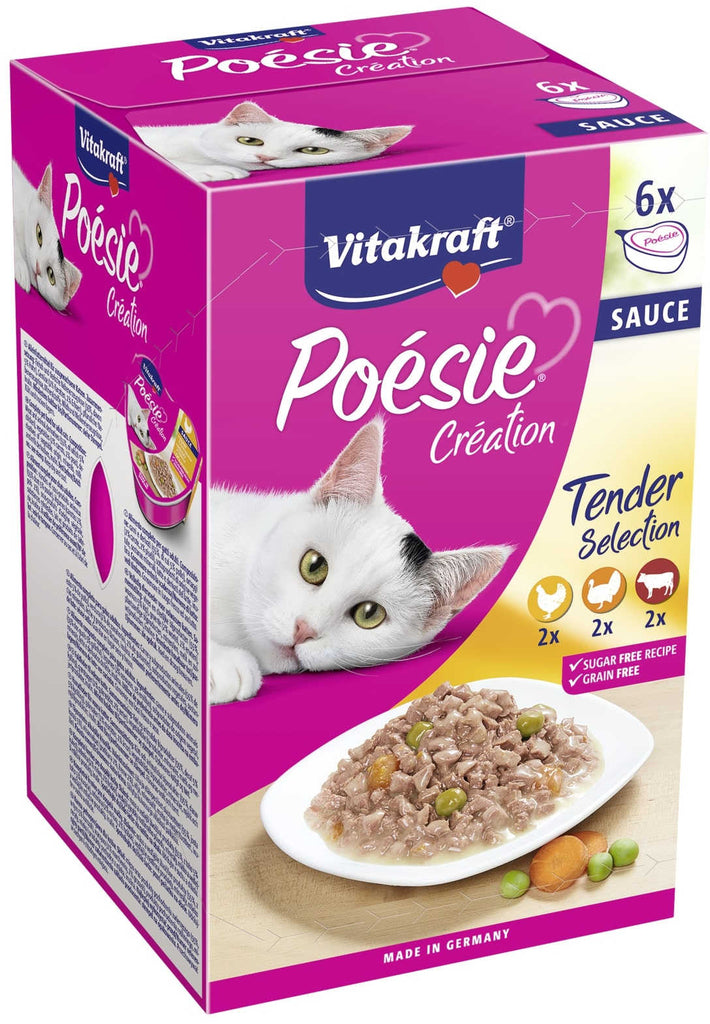 VITAKRAFT Poesie Sauce Bol pentru pisici in Sos, pachet 6x85g