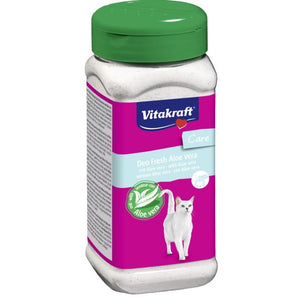 VITAKRAFT Pudra odorizanta Deo Fresh pentru litiera Aloe Vera 720g