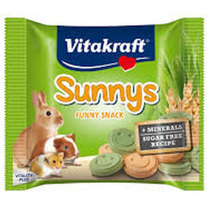 VITAKRAFT Recompense pentru rozatoare Sunnys Funny cu minerale 50g