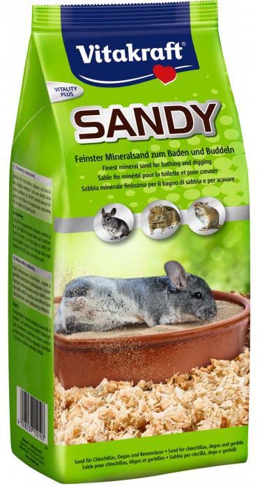 VITAKRAFT Sandy Nisip pentru Sinsila, Veverite degu si Gerbili 1kg